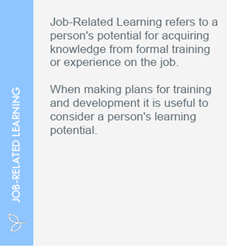 CORE - Job-related Learning