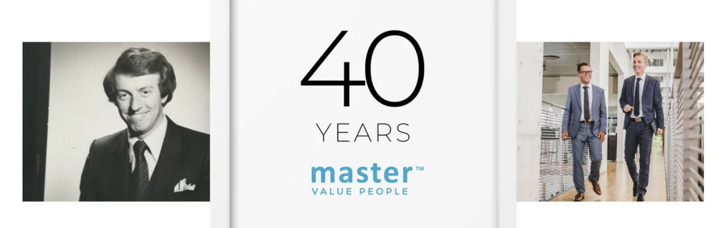 40 year anniversary banner